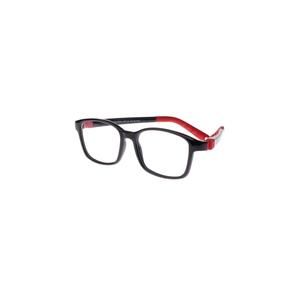New TOTS Black & Red SEEK Eyeglasses for KIDS 45/15/130 with Case & Strap
